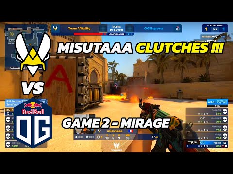 Team Vitality vs. OG - GAME 2 - IEM Summer 2021 - HIGHLIGHTS | CSGO
