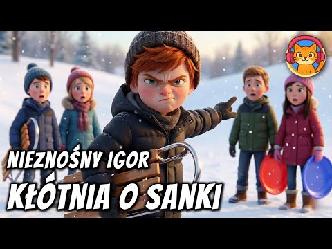 Nieznośny Igor i Kłótnia o Sanki - okładka bajki audio