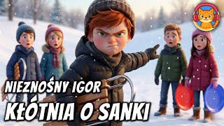 Nieznośny Igor i Kłótnia o Sanki - okładka bajki audio