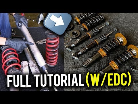 "Slamming My Car" BMW E92 M3 Coilover Install