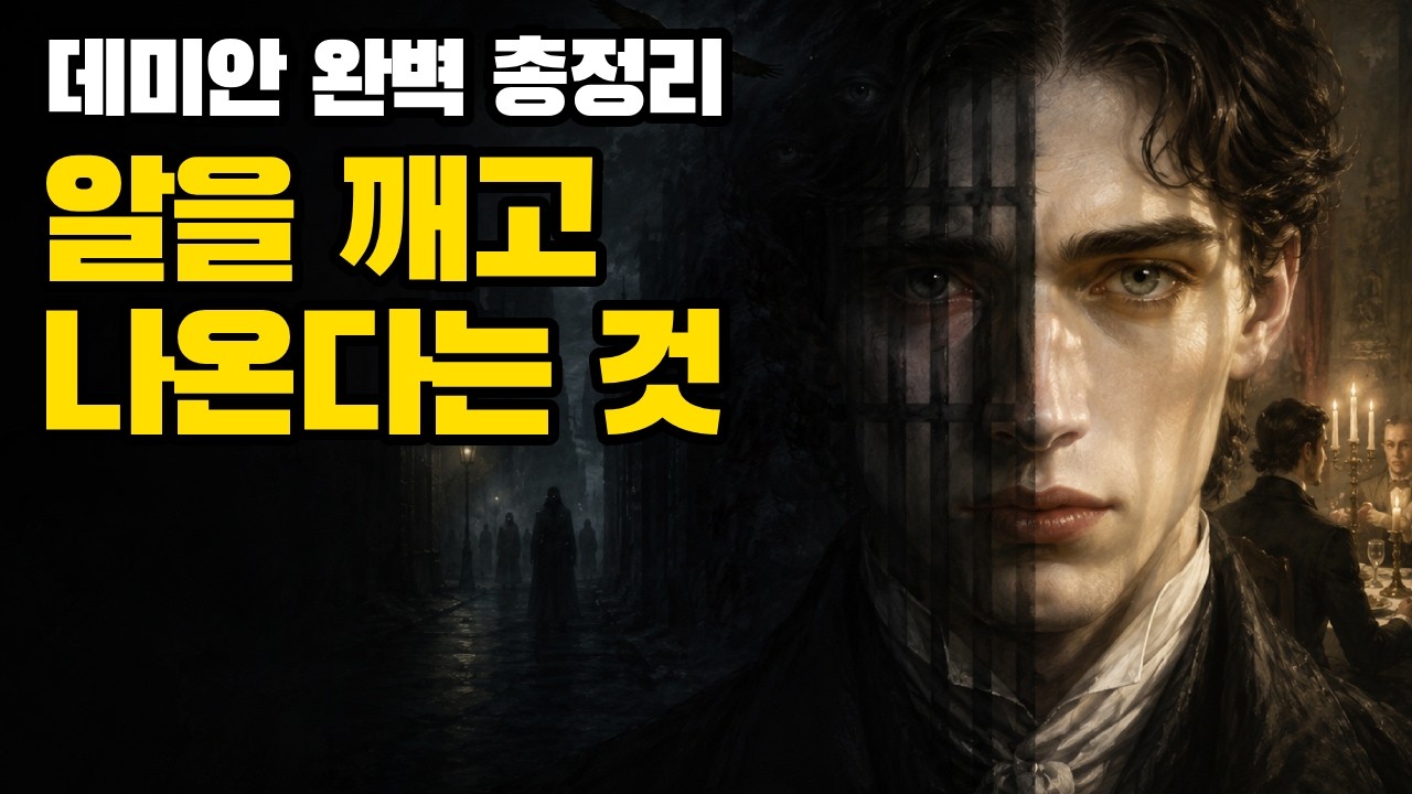 "나는 왜 남의 기대대로 살고 있는가?" 나를 되찾는 자기 발견의 심리학 | 헤르만 헤세 '데미안' 완벽 해설