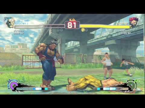 SSF4 - piyoppia (Sagat) VS. tokido (Akuma)