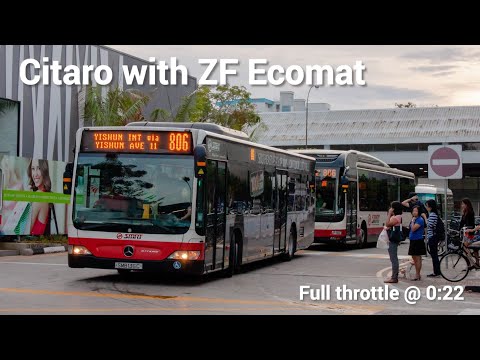 ZF Ecomat Howl - Mercedes Benz Citaro with ZF 6HP 592C (SMB136C on Service 855)