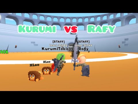 Rafy VS KurumiTokisaki |  Sword Masters
