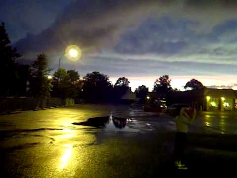 Roll Cloud Passes Overhead