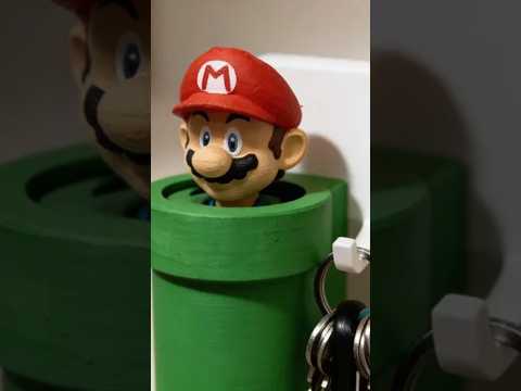 Você conhece o Mário? Esse porta-chaves vai te fazer lembrar dele sempre
