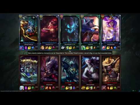 Full Rumble Gameplay (vs Nasus) [Patch 8.4]