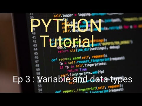 Variables And Data Types Python Tutorial Malayalam Ep 3