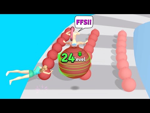 MAX LEVEL in Yoga Color Ball Race (Levels 1-2)