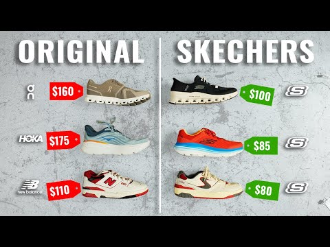 Skechers vs big brands - Scam or same shoes!? Hoka On New balance