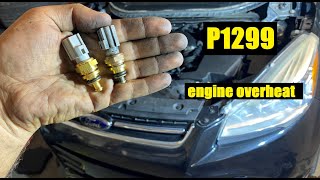 Ford Escape 1.6L P1299 code cylinder heat temperature sensor