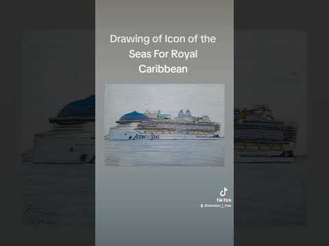 Thumbnail for Drawing of #iconoftheseas for @RoyalCaribbean