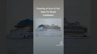 Drawing of #iconoftheseas for @RoyalCaribbean