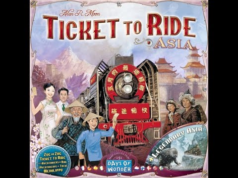 Ticket to Ride: Legendary Asia - A Forensic Gameology Review