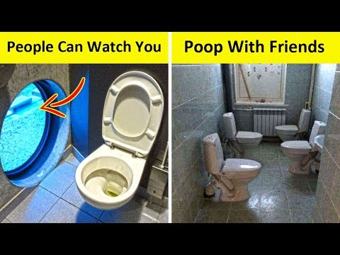 Whoever Made These Bathrooms Should Be Fired Right Now! Video