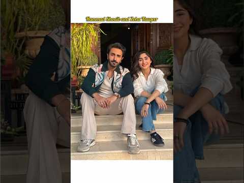 Pakistani🇵🇰 actors Hammad Shoaib and Zoha Tauqeer latest photoshoot#viral#shorts