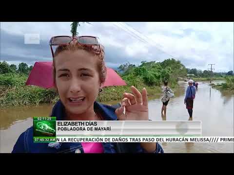 Cuba: Acciones de recuperación en municipio holguinero de Mayarí