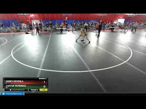 88 Lbs Round 2 - James Hemmila, IL Vs Carter Kendrick, SD 001c