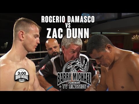 ZAC DUNN vs ROGERIO DAMASCO - TV Ringside 26/2/16