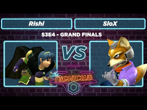 The Nightclub S3E4: SloX (Fox) vs Rishi (Marth) - Grand Finals SSBM
