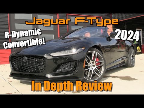 2024 Jaguar F-Type R-Dynamic Convertible: Start Up, Test Drive & In Depth Review