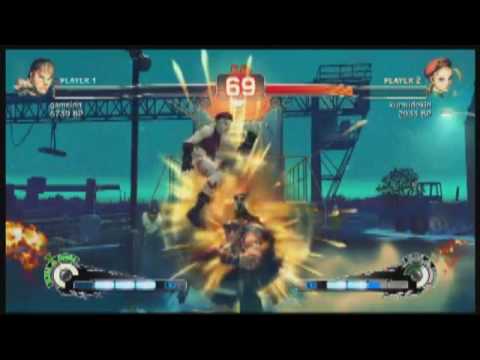 Super Street Fighter 4 Daigo,gameinn vs Kuraudokin (Cammy,Juri) Part 1