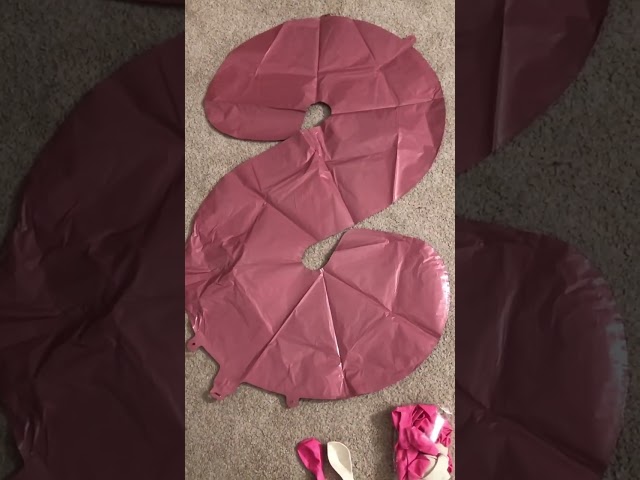 Vídeo relacionado con Anagram - Globo gigante de papel de aluminio, 90 x 66 cm, Bing, sin inflar, multicolor, 7AL183