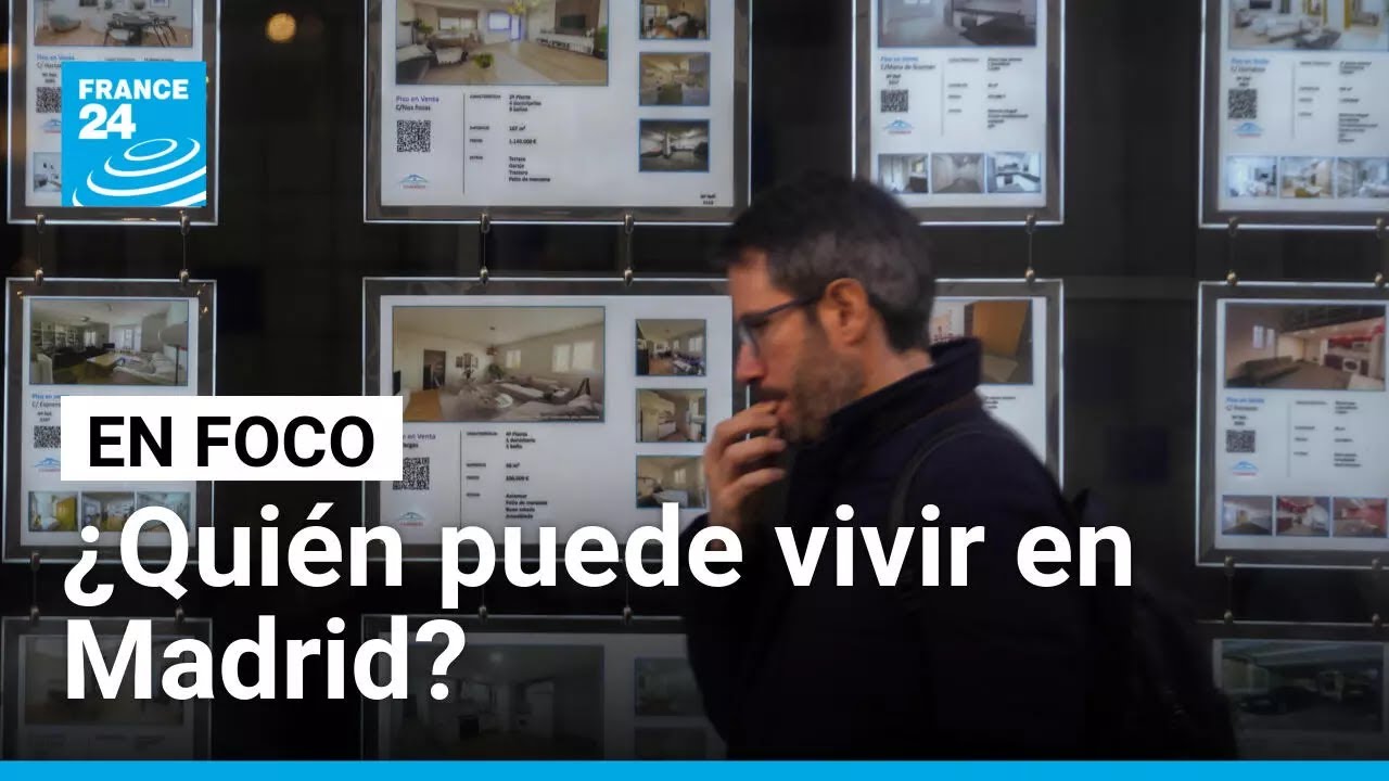 La llegada de inversores extranjeros dispara la presión inmobiliaria en Madrid • FRANCE 24