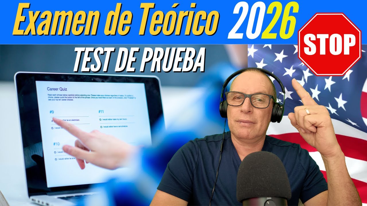 NUEVO EXAMEN DE CONDUCIR EN ESPANOL 2026 - TODO LO QUE NECESITAS ESTUDIAR