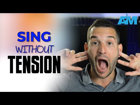 How to sing without tension