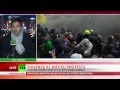 'Revolution!' Clashes as tens of thousands of pro ...