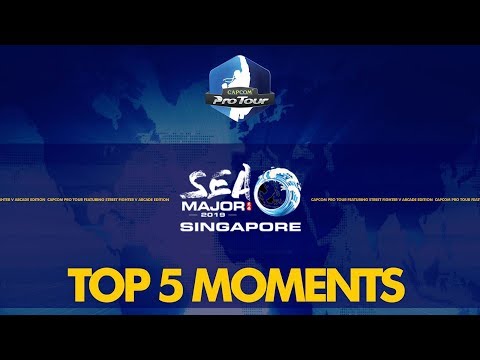 SFV: TOP 5 MOMENTS - SEA MAJOR 2019 - CPT 2019