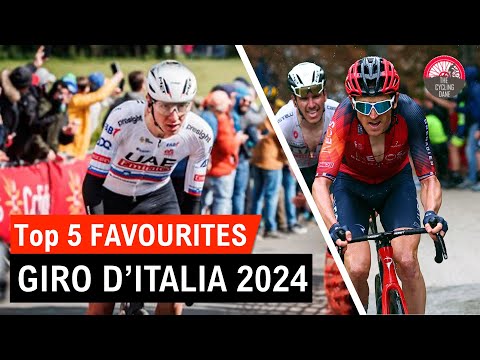Giro d'Italia 2024 Top 5 Favourites - TADEJ POGACAR VS GERAINT THOMAS?
