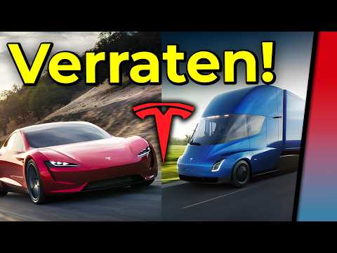 Tesla Roadster: Letzte guter Fahrerwagen & warum der Semi Truck ein No-Brainer ist! (Auf Deutsch)