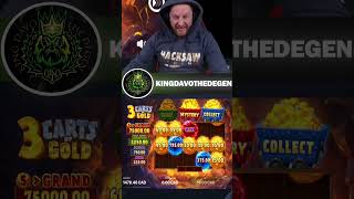 Massive collects on this slot!! BIG WIN #gamdom #slots #blackjack #baccarat #stake #poker #tourney