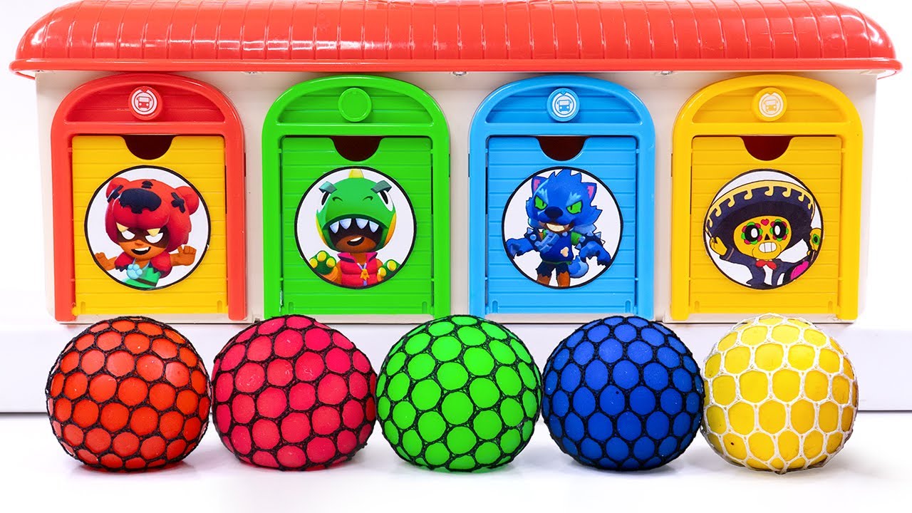 Satisfying Garage ASMR | Oddly Real Relaxing Jelly Balls Nert Mixing All Color Beads in Garage ASMR