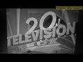 20th Century Fox Television 1982 Black And White