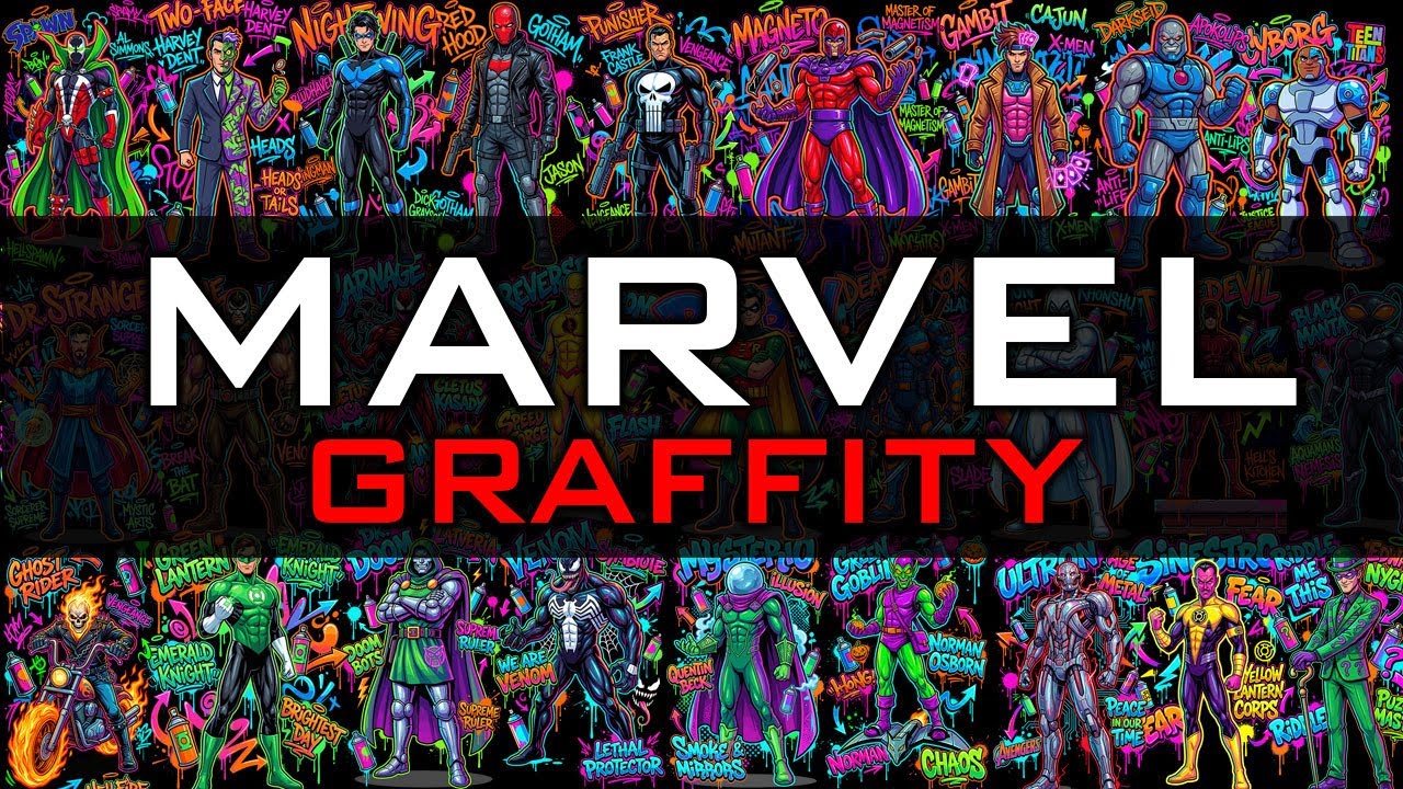 MARVEL GRAFFITY DESIGN 2026