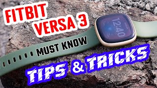 Fitbit Versa 3 Tips & Tricks 🤯 | Hidden Features