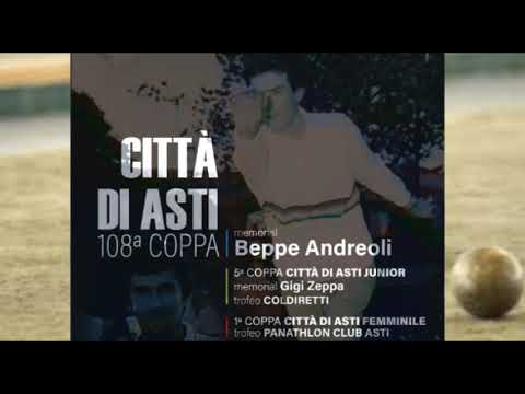 Bocce  : Coppa Città di Asti 2022