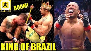 MMA Community Reacts to the Vintage TKO in Jose Aldo vs Renato Moicano,UFC FN 144 Results