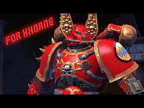 Khorne Berzerker vs Imperial Guard! - Warhammer 40k: Space Marine, Augmented Mod
