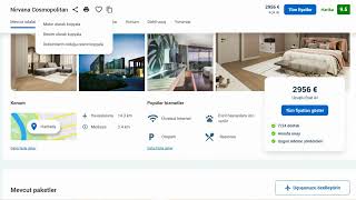 How to search and book dynamic packages? /Tur Dinamik paketler nasıl a
