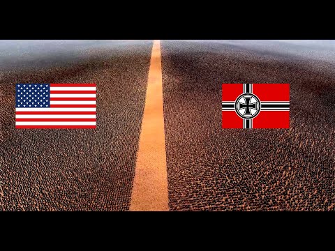 1 Million WW2 German Soldiers Vs 1 Million American Soldiers - Ultimate Epic Battle Simulator 2