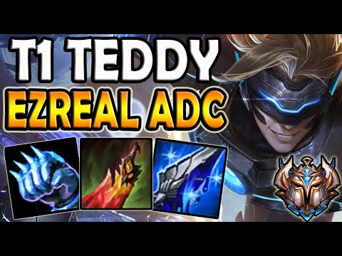 T1 Teddy EZREAL vs LUCIAN ADC - Patch 10.16 Korea Ranked ✔️