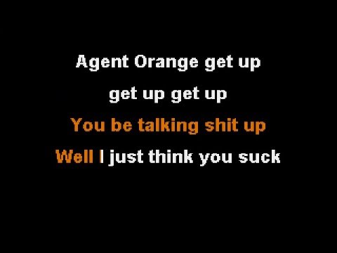 Agent Orange - Slapshock (Karaoke/Instrumental)