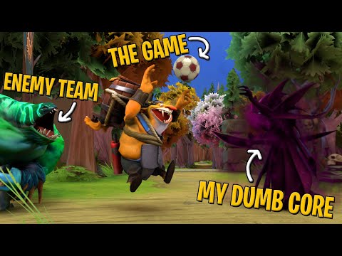 When Cores Try to Throw Your Techies Match - DotA 2 | Powered by AMD
