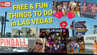 VEGAS FREE FUN THINGS TO DO! SPEND A DAY with US🌺🌼in Las Vegas