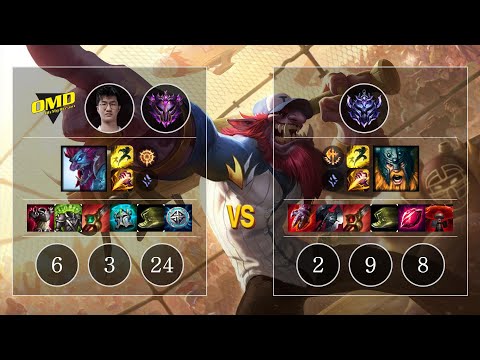 OMD Beichen Trundle vs Olaf Jungle - KR Master Patch 10.1