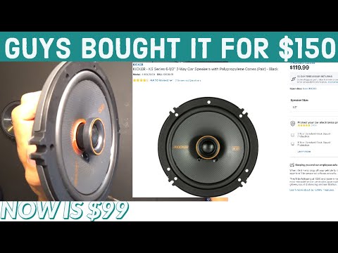 KICKER 47KSC6504 Review: Best 6.5 Inch Car Speaker? Sound Test & Unboxing | Life In Speed